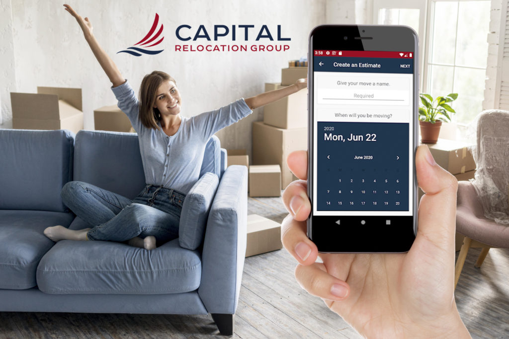 Download Capital Relocation Group's Moving Estimate App